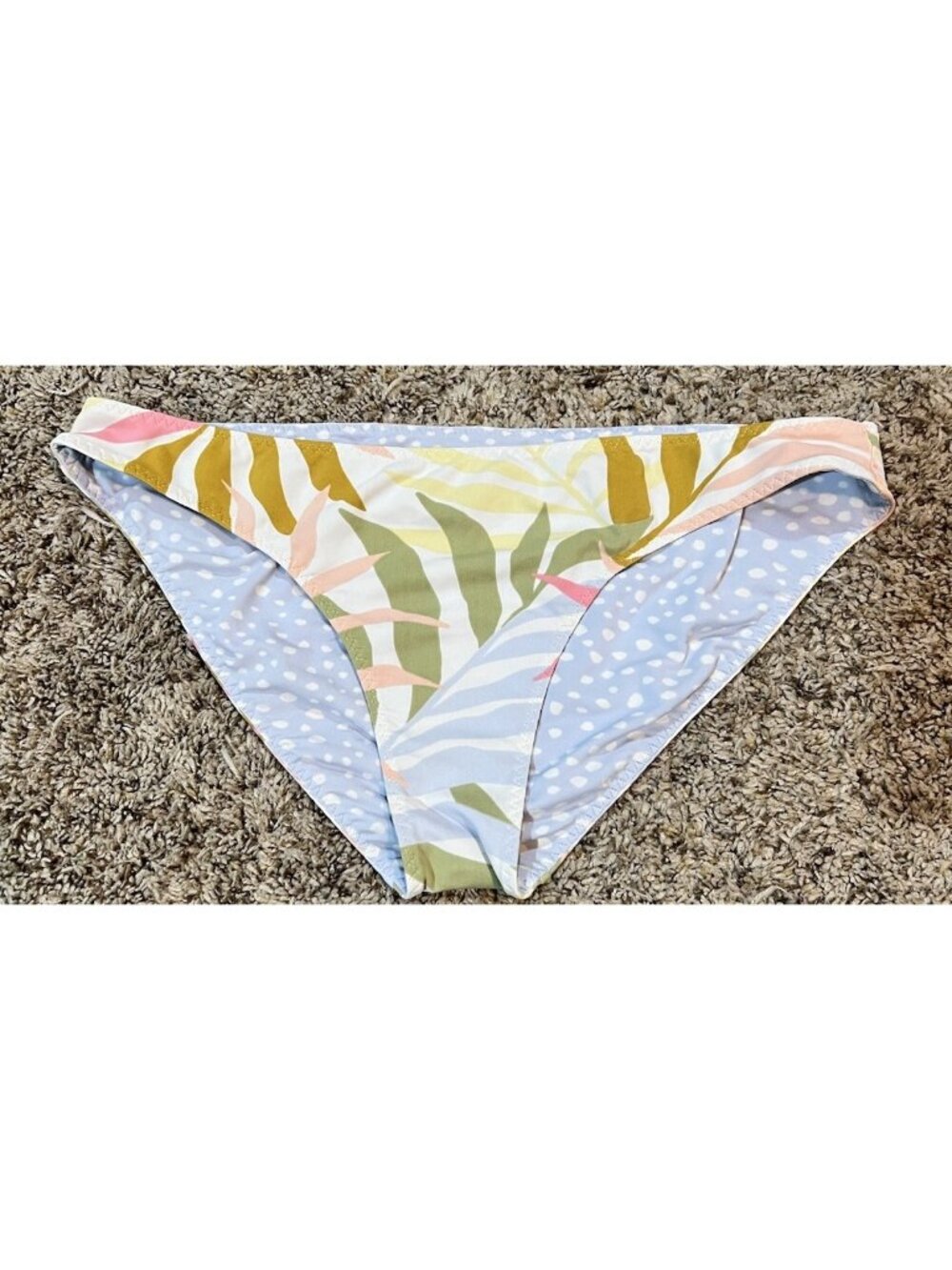 Billabong Bikini Bottoms ~ Blue, Pink, Yellow